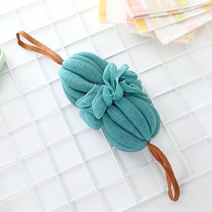 Large Japanese Bath Towel and Exfoliating Bath Ball